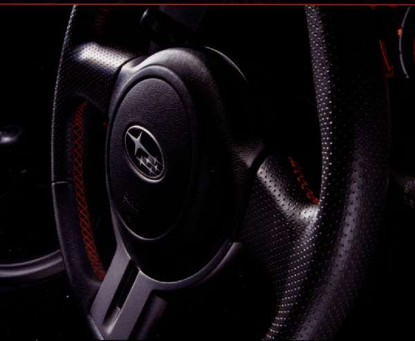 『BRZ』 純正 ZC6 本革巻ステアリングホイール ※ステアリングホイールのみスポークカバー別売 パーツ スバル純正部品 本革巻き 皮巻き レザー オプション アクセサリー 用品｜株式会社　スズキモータース