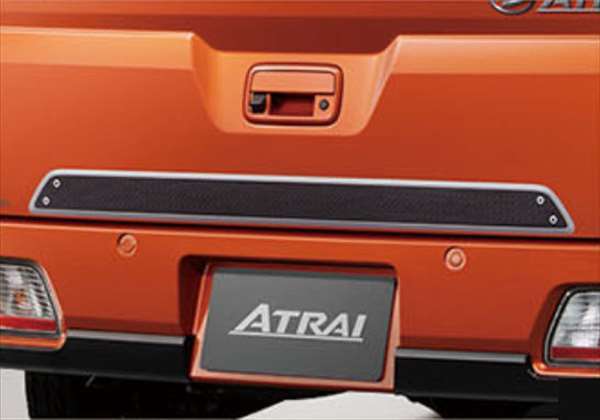 『アトレー』 純正 S700 S710 バックドアデカール（カーボン調） パーツ ダイハツ純正部品 ステッカー シール ワンポイント オプション アクセサリー 用品