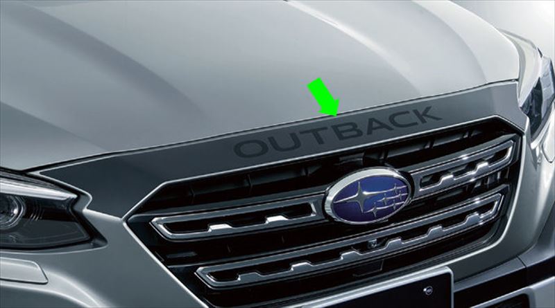 楽天市場】J1217AN130【スバル純正】フロントバンパーデカール