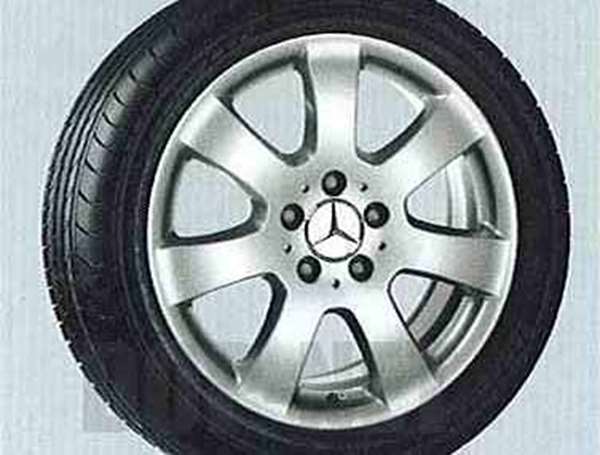 Mクラス 7スポークの7.5J×17 ET56 235 / 65 R17 ベンツ純正部品 Mクラス パーツ w164 パーツ 純正 ベンツ ベンツ純正 ベンツ 部品 オプション