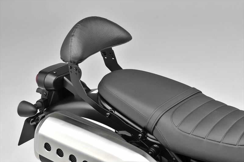 『CL250』 MC57 社外品 キタコ タンデムバックレストキット(ブラック） HONDA_2輪 パーツ オプション アクセサリー 用品
