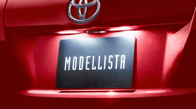 MODELLISTA LEDライセンスランプ D2812-51310 パッソ用 トヨタ