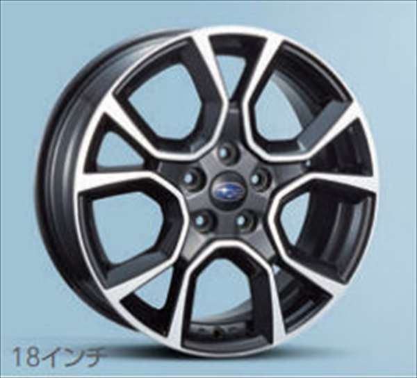 スバル 18インチ　ホイール　③ フォレスター　STI フォレスター STIアルミホイール 18インチ（ブラック）1本