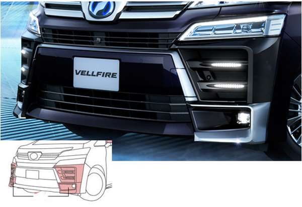 30後期ヴェルファイア スタイリッシュビーム 楽天市場】『ヴェルファイア』 純正 GGH30W LED