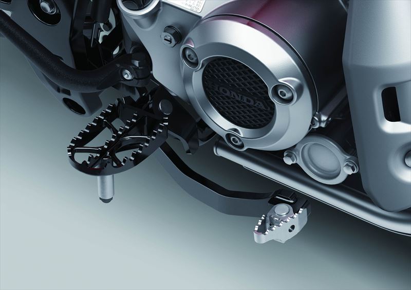 『CT125・ハンターカブ』 純正 JA65 フォールディングブレーキペダル パーツ HONDA_2輪純正部品 メッキ オプション アクセサリー 用品