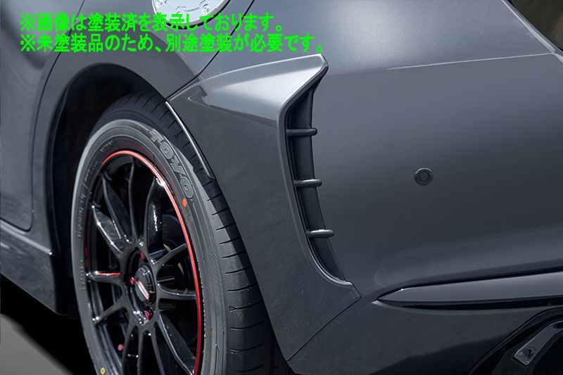 『MAZDA2』 純正 DJLFS DJLAS DJ5FS DJ5AS AutoExe 未塗装リアサイドカウル ※左右セット パーツ マツダ純正部品 オプション アクセサリー 用品