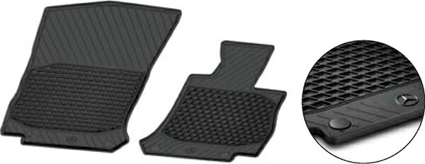 『GLCクラス』 純正 DBA LDA DLA CBA ラバーマット リア左右セット パーツ ベンツ純正部品 ゴムマット フロアマット オプション アクセサリー 用品｜株式会社　スズキモータース 10,473円