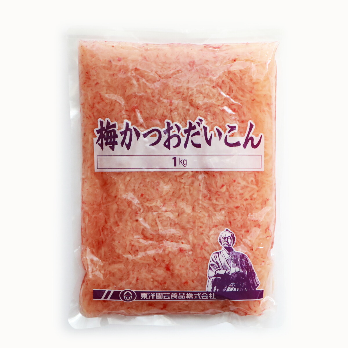 梅かつおだいこん (1kg×48袋) 東洋園芸食品株式会社 3箱 送料無料|鈴木漬物株式会社 店