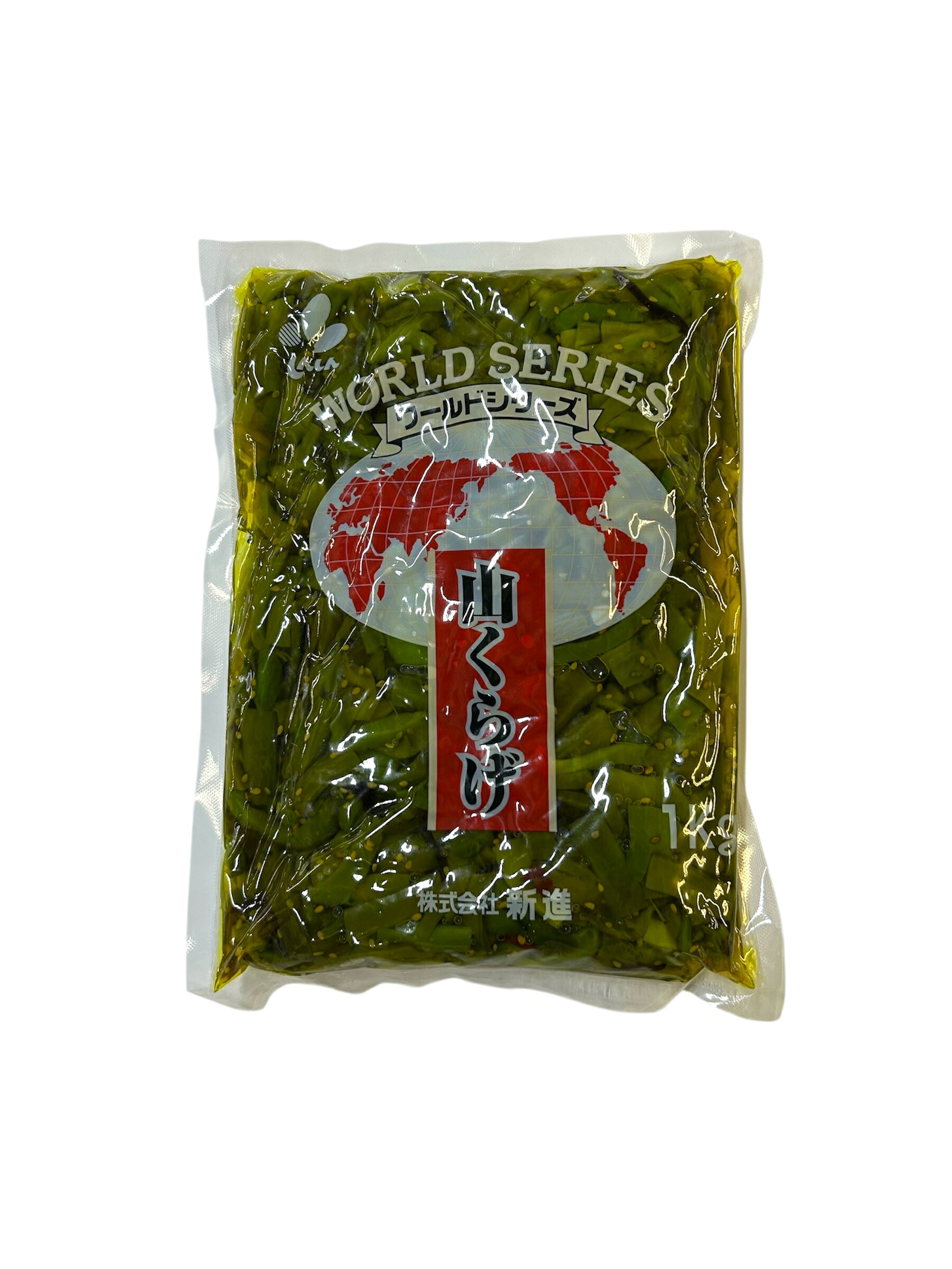 ワールド 山くらげ (1kg 10袋) 株式会社新進 送料無料｜鈴木漬物株式会社　店 9,043円
