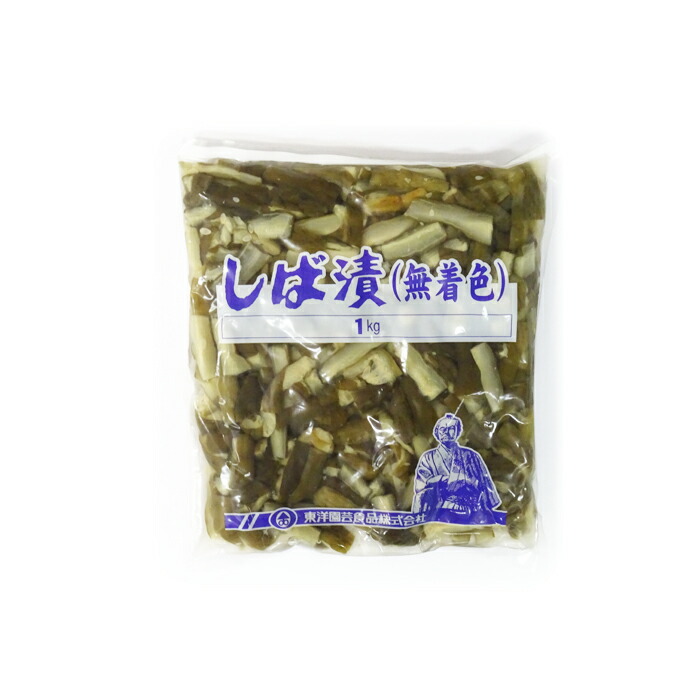 しばづけページ 楽天市場】花しばづけ (1kg×48袋) 東洋園芸 3箱 送料無料 : 鈴木漬物