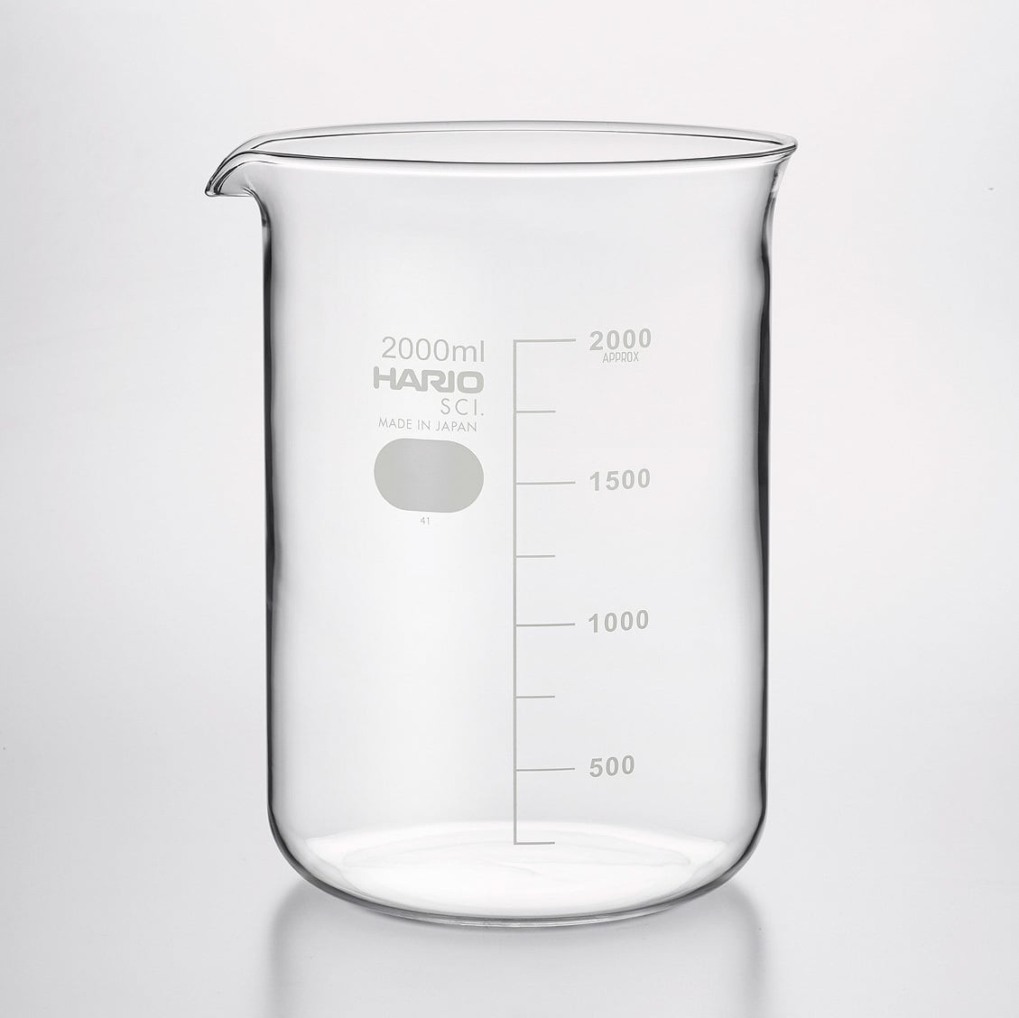 ビーカー HARIO 2000mL ハリオサイエンス