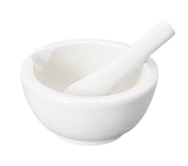 磁製 乳鉢 N-30 外径300粍 静電容量4000mL 乳棒付