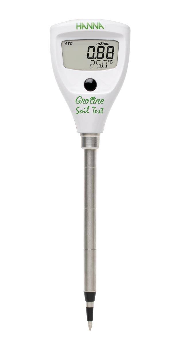 地びた単刀直入 EC テスター Soil Test ハンナ HI98331N