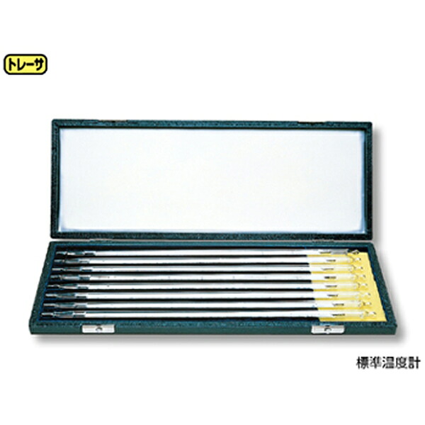 標準 温度計 棒状 No.7 メーカー検査表付 300～360℃｜SUZUMORIオンライン 店