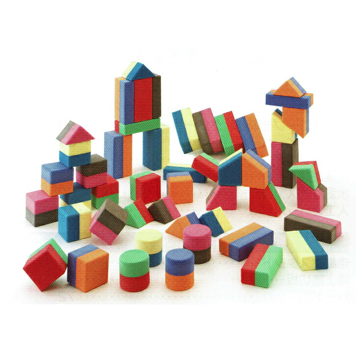 フィールブロック 48ピース入り 収納クリアケース付き FEEL BLOCK|SUZUMORIオンライン 店