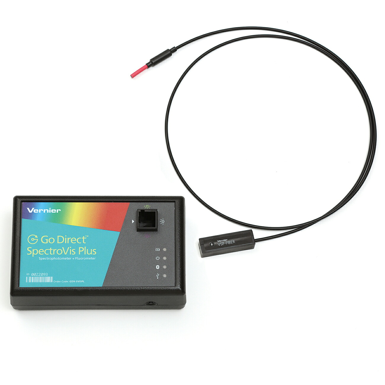 Go Direct ワイヤレス スペクトロメーター GDX-SVISPLF 光ファイバー付属｜SUZUMORIオンライン 店