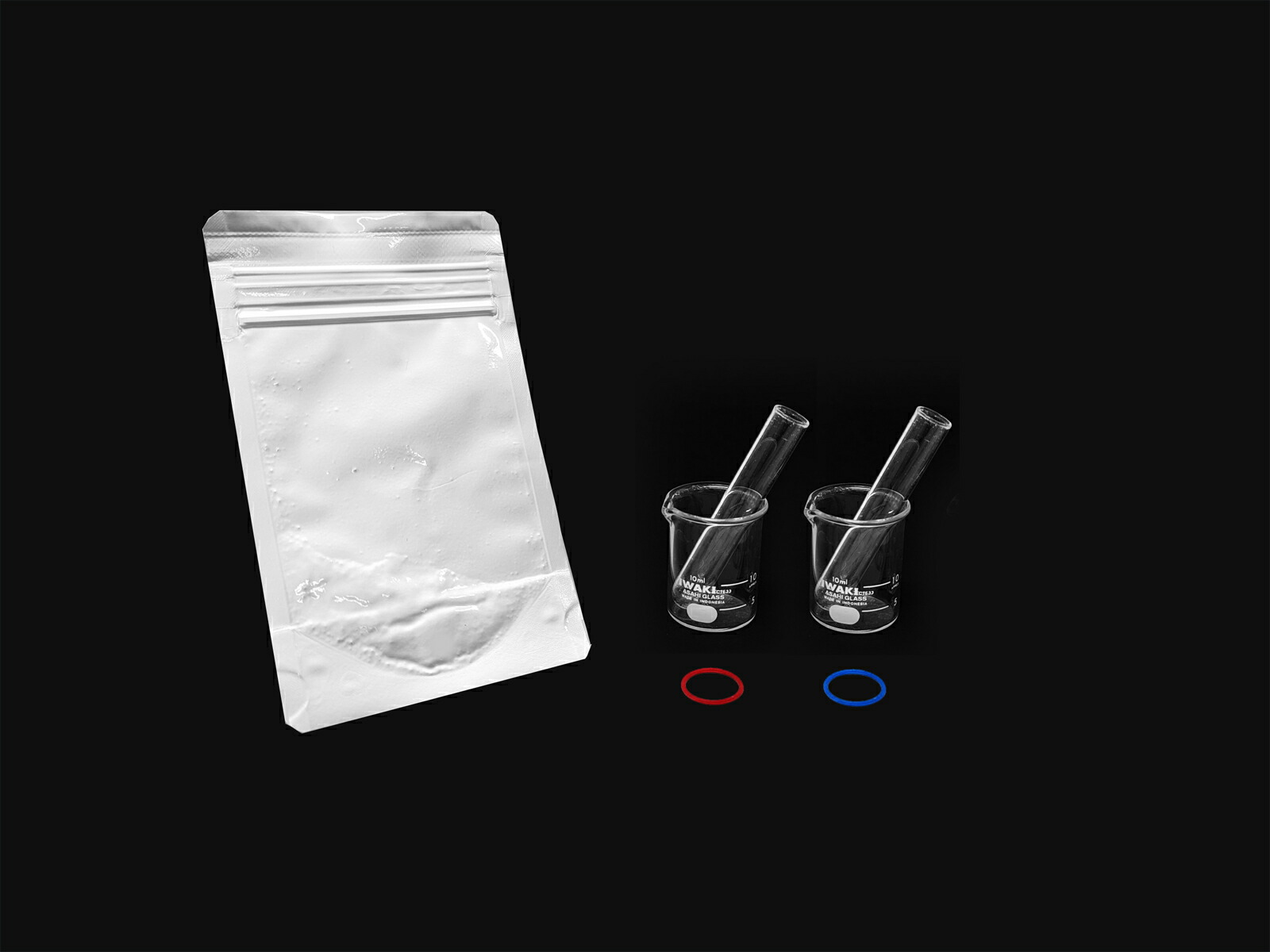 ナリカ 酵素実験セット ウミホタル 発光実験セット 実験キット 酵素発光実験