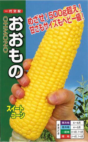 楽天市場】【人気品種】野菜種子 トウモロコシ「おおもの」55粒／200粒