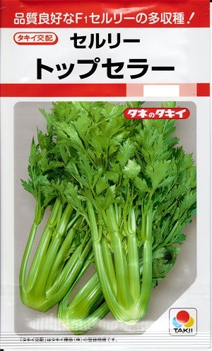 楽天市場 野菜種子 セロリ種 タキイ種苗 トップセラー 0 8ml袋詰 送料無料 鈴乃園 楽天市場店