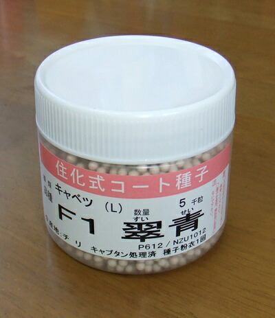 蔬菜内果皮 玉菜「翠青」 厚地の外套5,000粒（大和栽培所）【貨物輸送込み】 すいせい スイセイ 玉菜 きゃべつ お役目用 作物積みだし兼用亜種 中早生 萎黄病耐病性