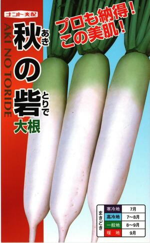 蔬菜内果皮 清白「秋の砦」2ml（約110粒）／500粒／1,000粒／8,000粒（ナント種苗）【貨物輸送込み】 あきのほう塁 アキノトリデ 耐暑性 耐病性 月の物差しつかえ抵抗性 早太り