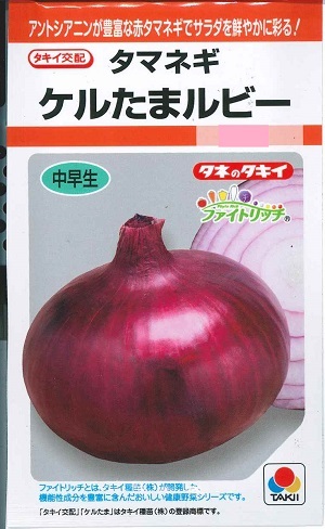 楽天市場】【種子】タマネギ ケルたまルビー タキイ種苗のタネ : Ivy