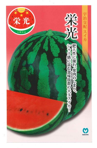 蔬菜内果皮 大玉スイカ「高名さ」7粒／20粒／50粒／200粒（丸種）【貨物輸送込み】 えいこう エイコウ 大玉西瓜 おおだますいか 肉付きのよい性 味覚人並み外れた MWX-908