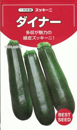 楽天市場 野菜種子 ズッキーニタネ タキイ交配 タキイ種苗 ダイナー １５粒袋詰 送料無料 鈴乃園 楽天市場店