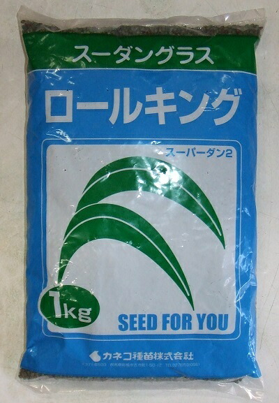 緑肥内果皮 スーダン共和国水呑み「ロールキング」1kg／20kg（カネコ種苗）【貨物輸送込み】 緑化 線虫押さえ付ける 硬盤叩き割る 防風 除塩 黒斑はい芽病耐病性 百貨店ダン2