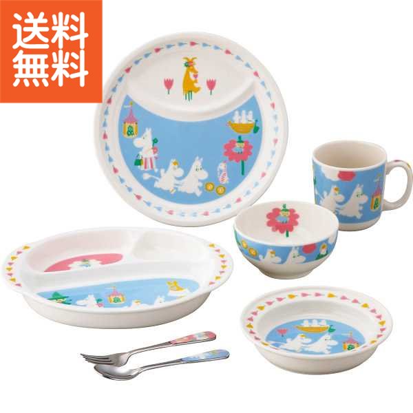 楽天市場】【当日出荷】 ムーミン 子ども用食器 7ピースセット 離乳食