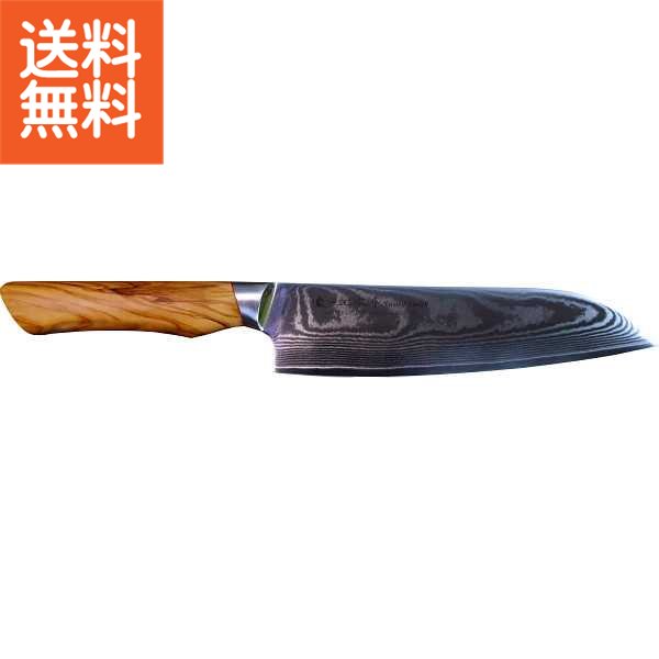 楽天市場】燕熟の技 オールステンレス槌目三徳包丁 180mm EJRK-3000