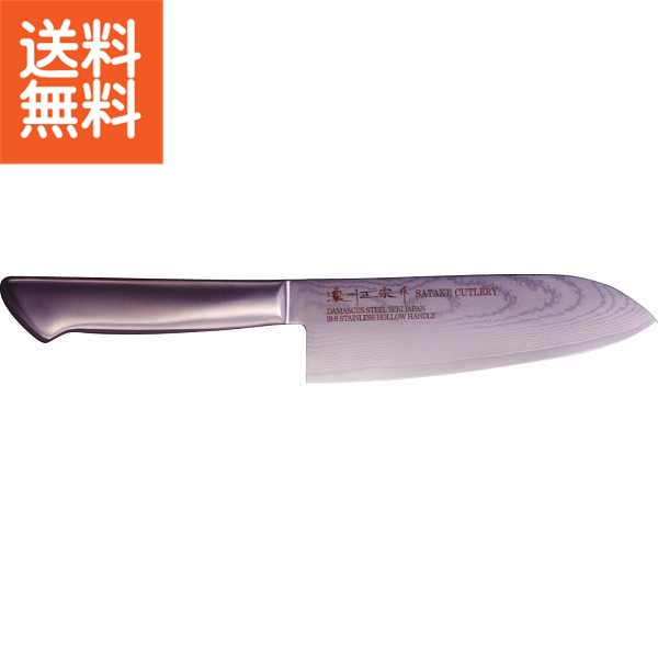 楽天市場】濃州正宗作 ダマスカス三徳包丁 250L : ギフトのお店