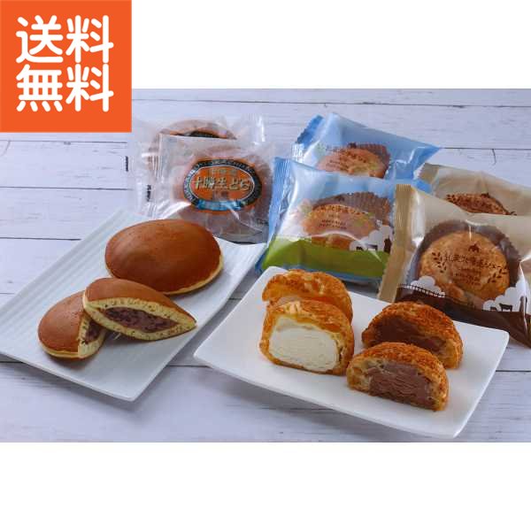 【送料無料/直送】|「乳蔵」北海道十勝生どら＆シュー| プレゼント お祝い 誕生日祝い 敬老の日 母の日 父の日 自家消費にも｜ギフト専門店　すず陶