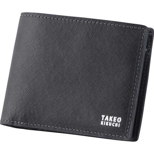 【送料無料】タケオキクチ　二つ折り財布/プレゼント お祝い 誕生日祝い 敬老の日 母の日 父の日 自家消費にも バッグ・小物・ブランド雑貨 財布・ケース メンズ財布