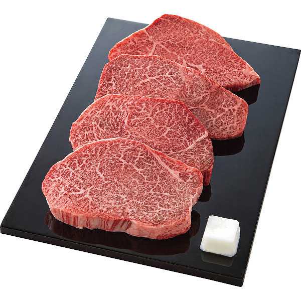 【送料無料/直送】仙台牛　ヒレステーキ４枚（計５００ｇ）/プレゼント お祝い 誕生日祝い 敬老の日 母の日 父の日 自家消費にも 食品 精肉・肉加工品 牛肉 セット・詰め合わせ