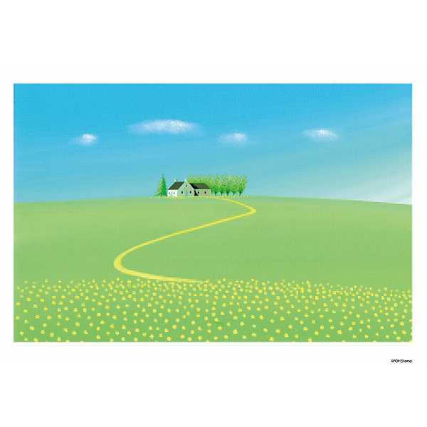 楽天市場】絵画 葉祥明 ひとり林で 版画 インテリア : 絵画生活