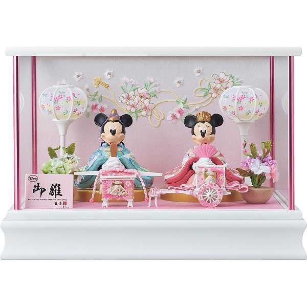 【送料無料】ディズニー 親王ケース飾り<331386> お祝い/プレゼント お返し 内祝い 引き出物 新築祝い 結婚祝い 結婚内祝い 出産内祝い 出産祝い 写真入り メッセージカード お歳暮 お中元 友人 上司 親戚【szt】|ギフト専門店 すず陶
