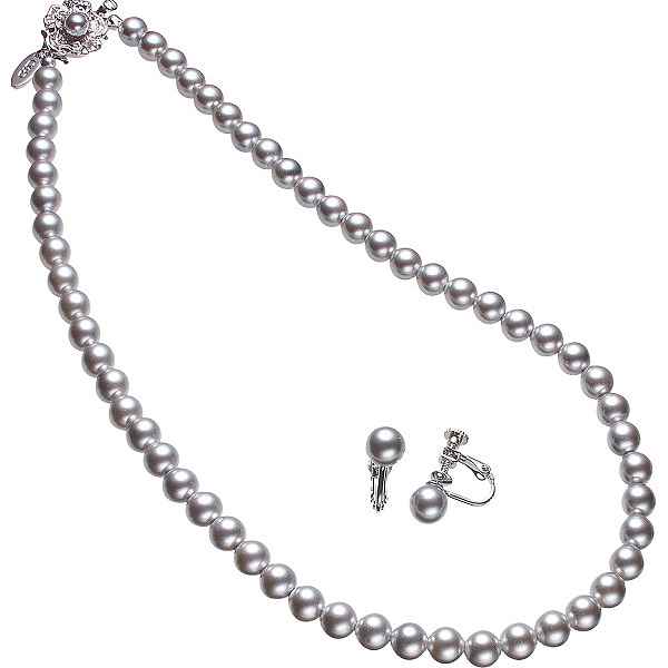 楽天市場】ユキコハナイ ロングパール4点セット ホワイト A-YHHS7002