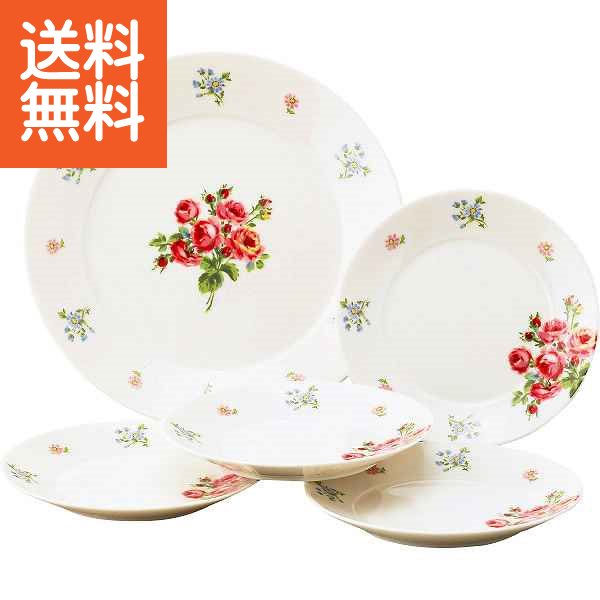 ローラアシュレイ　お皿　6枚セット 楽天市場】ローラアシュレイ 食器 おしゃれ プレート6枚セット