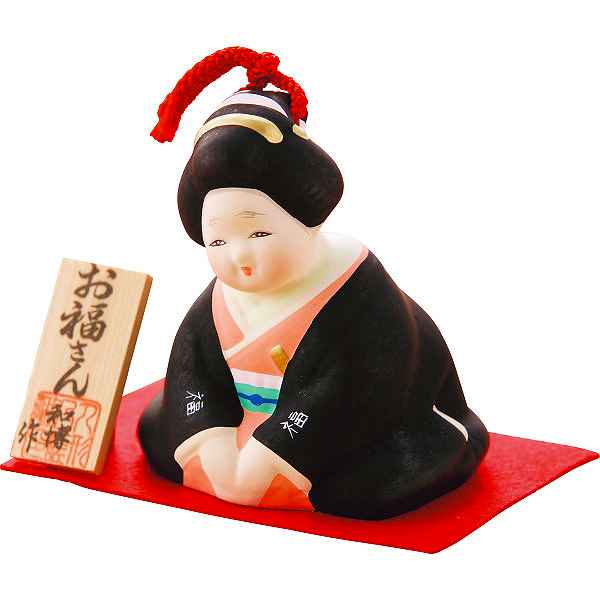 楽天市場】[博多人形いとう] 博多人形 叶 福助 闘夫作 /博多人形
