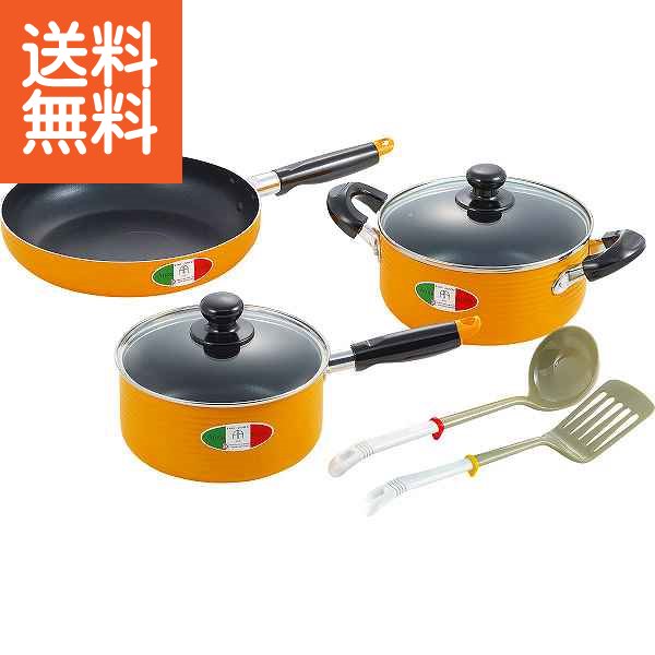 【送料無料】アンナ・ロッシ 片手（１８ｃｍ）両手（２０ｃｍ）＆フライパン（２６ｃｍ） ＜ＡＲ－１９８Ｒ＞ アンナ・ロッシ 片手１８ｃｍ両 プレゼント お祝い 誕生日祝い 敬老の日 母の日 父の日 自家消費にも タマハシ