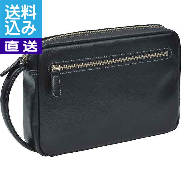 【送料無料/直送】|良品工房 日本製牛革紳士セカンドバッグ|Ｂ１１０３－３００Ｂ プレゼント お祝い 誕生日祝い 敬老の日 母の日 父の日 自家消費にも