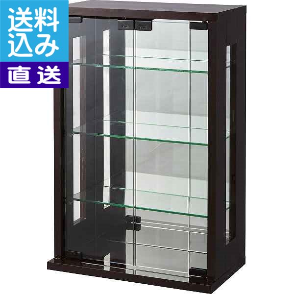 楽天市場】卓上コレクションケース 横型 (ホワイト) (ダークブラウン