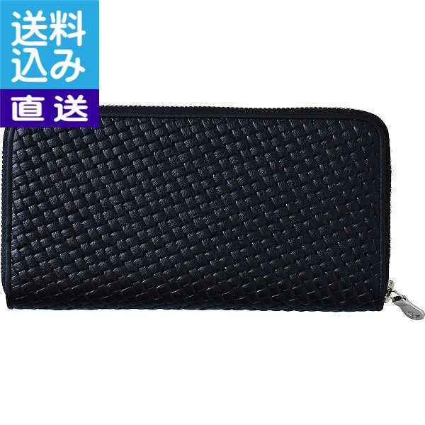 【送料無料/直送】日本製 牛革型押ラウンド財布 ＜Ｋ２１－２４８＞ 日本製 牛革型押ラウンド財布 プレゼント お祝い 誕生日祝い 敬老の日 母の日 父の日 自家消費にも 直送品