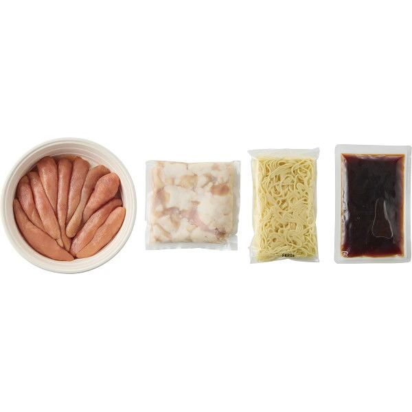 【送料無料/メーカー直送】|博多もつ鍋（あごだし醤油味）・無着色辛子明太子（８００ｇセット）| 料理好きへ 結婚祝い 新生活 自宅用｜ギフト専門店　すず陶