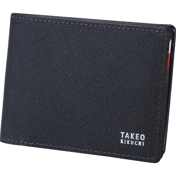 【貨物輸送無料】タケオキクチ 中ベラ付き添い人二つ折り紙入れ/差し上げ物 御祭り 生まれ落ちる日祝賀会 敬老の日 母の日 父の日 自分自身使い果たすにも 御徒面子・小物・ブランド名雑貨 紙入れ・入れもの メンズ紙入れ