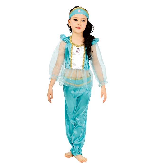 arabian princess jasmine aladdin 100 cm120 cm 140 cm costume