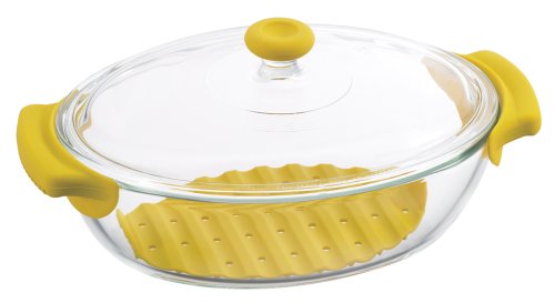 iwaki(イワキ) 耐熱ガラス レンジココット アレンチン イエロー 1.3L K652-Y KT652-Y 送料無料 5,450円