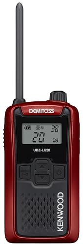 ケンウッド UBZ-LU20RD 特定小電力トランシーバー DEMITOSS(デミトス) レッド（UBZ-LS20RD後継機種） 送料無料