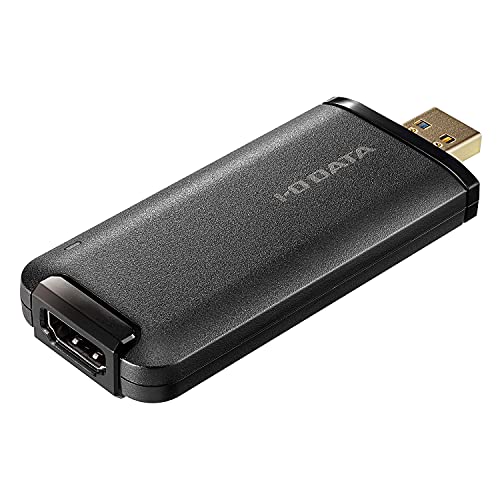 アイ・オー・データ USB HDMI変換アダプター [4K対応] ライブ配信 テレワーク Web会議 キャプチャーボード UVC mac 送料無料